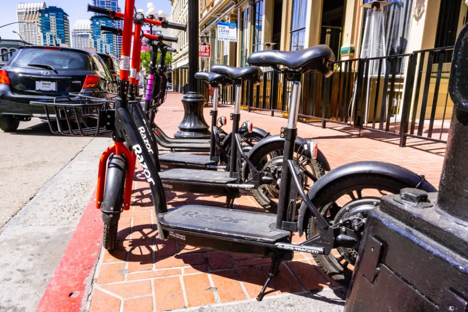 Bike Share Electric Scooters